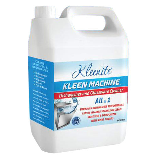 Kleenite Kleen Machine Dishwasher And Glassware Cleaner - 20.3 Oz